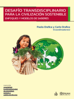 Desafío transdisciplinario para la civilización sostenible: Enfoques y modelos de saberes