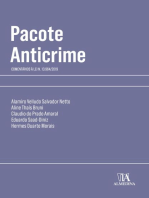 Pacote Anticrime: Comentários à Lei n. 13.964/2019