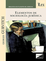 Elementos de sociología jurídica