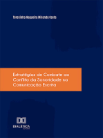 Estratégias de combate ao Conflito da Sonoridade na Comunicação Escrita