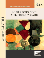 El derecho civil y el proletariado