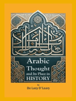 Arabic Thought and Its Place in History