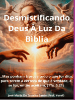 Desmistificando Deus À Luz Da Bíblia