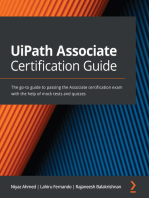 UiPath Associate Certification Guide: The go-to guide to passing the Associate certification exam with the help of mock tests and quizzes