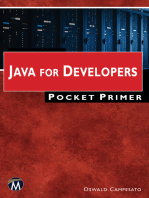 Java for Developers Pocket Primer: A Concise Guide to Mastering Java Programming