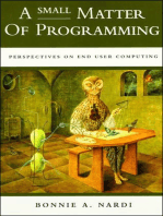 A Small Matter of Programming: Perspectives on End User Computing