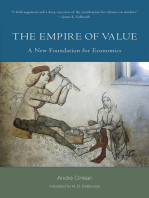 The Empire of Value: A New Foundation for Economics