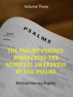 The Psalms Project Volume Three Discovering the Spiritual World through the Psalms – Psalm 21 to 30: Psalms Project, #3