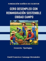 Cero desempleo con reinmigración sostenible campo ciudad