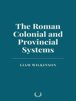 The Roman Colonial and Provincial Systems