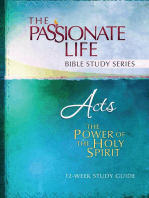 Acts: The Power Of The Holy Spirit 12-Week Study Guide