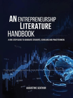 An Entrepreneurship Literature Handbook