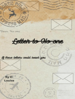 Letter To No One