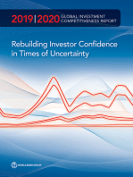 Global Investment Competitiveness Report 2019/2020: Rebuilding Investor Confidence in Times of Uncertainty