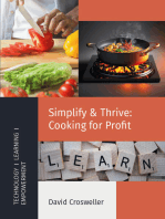 Simplify & Thrive: Cooking for Profit