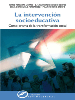 La intervención socioeducativa: Como prisma de la transformación social