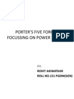 Porter's Five Forces Focussing On Power Sector