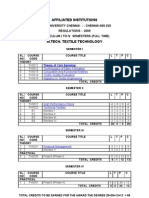 M.tech. Textile Technology