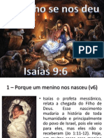 Um Filho Se Nos Deu - Isaías 9:6