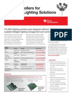 Microcontrollers For Adv Lighn