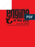 International Engine of The Year Awards - 2012