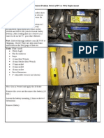 DIY Saab 95 Neutral Position Switch