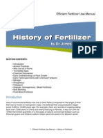 History of Fertilizers