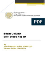 Beam-Column Self Study Report by Othman and Hani