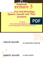 Phonetics and Phonology612