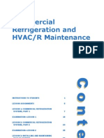 Commercial Refrigeration and HVAC/R Maintenance: Study Guide