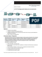 Configuración Básica de Enrutamiento y Conmutacion