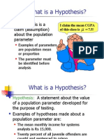 Hypothesis