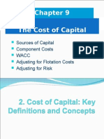 Sources of Capital Component Costs Wacc Adjusting For Flotation Costs Adjusting For Risk