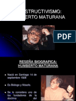 Constructivismo de Maturana