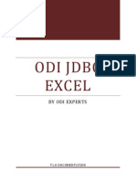 Odi JDBC Excel