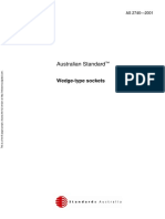 As 2740-2001 Wedge-Type Sockets