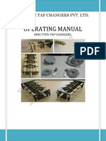 Operating Manual For Ring Type Tap Changers