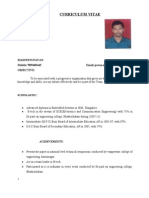 Curriculum Vitae: Madineni Pavan Mobile:7899405445 Email Objective