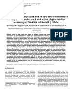 Invitro Antiinflammatory Activity