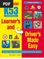 The Official K53 Learner's and Driver's Made Easy (Extract)