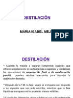 Destilacion y Método Ponchon