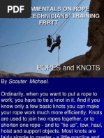 Basic Ropes and Knots