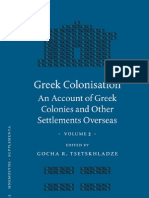 Greek Colonisation An Accountof Greek Coloniesand Other Settlements Overseas Volume 2