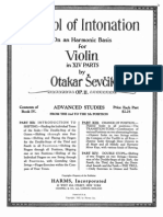Sevcik - Op11 Part13 School of Intonation On A Harmonic Basis For Violin 13