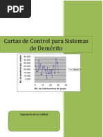 Cartas de Control Sistemas de Demerito