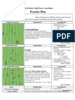 U12 - Penetration - Dribbling, Passing and Shooting