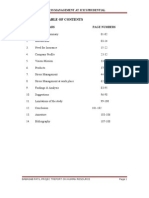 A Project Report On Stress Management at Icici-Prudential