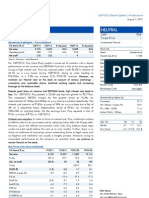 Punj Lloyd: Performance Highlights