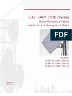 Extendair (TDD) Series: Digital Microwave Radios Installation and Management Guide