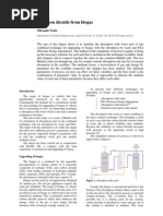 Removal of Carbon Dioxide From Biogas